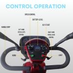 250W Folding Electric Mobility Scooter for Seniors