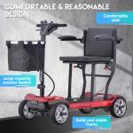 Lightweight Foldable Electric Mobility Scooter, Airline Approved