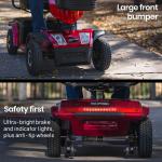 Equipmed XXL Mobility Scooter - 30km Range, 180kg Capacity