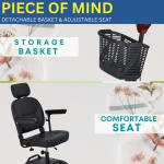 250W Folding Electric Mobility Scooter for Seniors