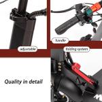 Poriya 1500W Electric Scooter with Comfortable Seat