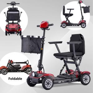 Foldable Electric Mobility Scooter with Lithium Battery