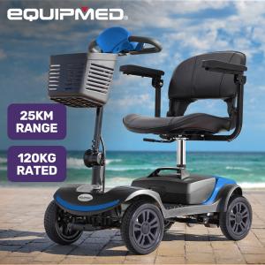 Equipmed Folding 4-Wheel Electric Mobility Scooter