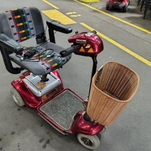 Shoprider Monaco 4-Wheel Mobility Scooter Red
