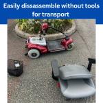 Shoprider Monaco 4-Wheel Mobility Scooter Red