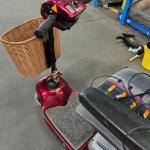 Shoprider Monaco 4-Wheel Mobility Scooter Red