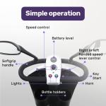 Equipmed Folding Electric 4-Wheel Mobility Scooter