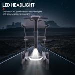 Lightweight Folding Electric Mobility Scooter with Basket