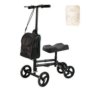 All Terrain Foldable Knee Scooter with 8-Inch Wheels