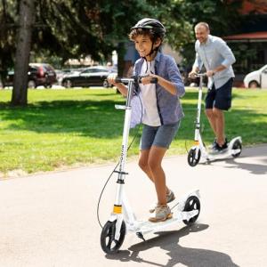 Monvelo Foldable Kick Scooter for Kids and Adults