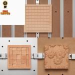 Genmitsu Upgrade CNC Router Vise Clamp for Large Woodworking & Silver 