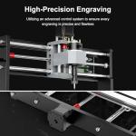 TTC3018 CNC Router Machine 3-Axis Engraving Machine Metal Engraver GRBL Control with Built-in WiFi, 775 Spindle Motor, Engraver Desktop CNC for Wood, Acrylic, Plastic, Aluminum, PCB Milling & Carving