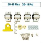 CNC 3018 Pro X-Axis Upgrade Kit for CNC Router 3018 Pro Machine Metal Components for Enhanced Stability Precision Upgrade Kit CNC Machine Parts DIY CNC Upgrades Router Accessories(SCS12VUU)