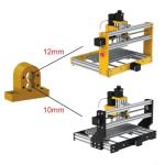 CNC 3018 Pro X-Axis Upgrade Kit for CNC Router 3018 Pro Machine Metal Components for Enhanced Stability Precision Upgrade Kit CNC Machine Parts DIY CNC Upgrades Router Accessories(SCS12VUU)