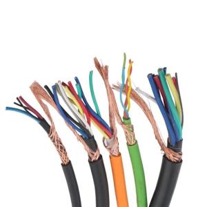 Pangyoo Electrical Wire Engraving Machine Shielded Wire, Spindle Motor Cable, Stepper Motor Cable, CNC Router Accessories Cable (Color : Stepper Motor 4x1.5, Size : 1m)