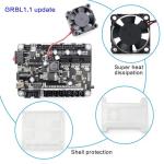 CNCTOPBAOS Upgrade CNC 3018-PRO 3 Axis DIY Mini CNC Router Kit with GRBL Remote Control Offline Controller PVC PCB Acrylic Plastic Wood Cutting Engraving Carving Milling Machine