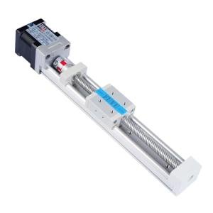 FUYU FSK30J Mini Linear Motion Guide Actuators Linear Rail Ball Screw Small Linear Motorized Nema 14 2-Phase Stepper Motor 500mm Stroke