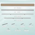 FoxAlien T-slot Hybrid Spoilboard Work Table and aluminum profile base frame Upgrade Kit for XE-Ultra CNC Router Machine