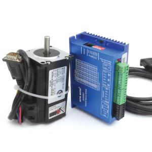 【US】2N.m Nema 23 Closed Loop Servo Stepper Motor CNC Router Kits + Hybrid Driver