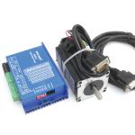 【US】2N.m Nema 23 Closed Loop Servo Stepper Motor CNC Router Kits + Hybrid Driver