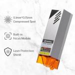 Genmitsu 4040-PRO MAX CNC Router + CFL55-33 5000mW Optical Power Laser Module, 710W Trimmer & Linear Rail Driven, Work Area 400 x 400 x 78mm, for Wood Metal Acrylic Cutting Milling, GRBL Control