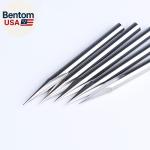 Straight 45 Degree V Groove Engraving Tool Carbide CNC Router Bits 1/8 Inch Shan