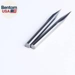 Straight 45 Degree V Groove Engraving Tool Carbide CNC Router Bits 1/8 Inch Shan