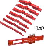 8-piece Precision Milling Machine Workbench Positioning Block Set