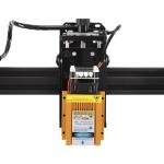 La-ser Engraving Machine 12V 15W GRBL Cylindrical DIY La-ser Cutter CNC Wood Router Portable Desktop Plotter Carving Machine High Precision Engraving Machine for Cans Cola Bottles Thermos Cups