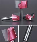 US CNC Router bottom cleaning cutter bit 1/4" 6mm 10mm 22mm 25mm QD610 622 625