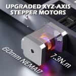 SainSmart Genmitsu 3020-PRO Ultra CNC Router Machine, All-Metal Engraver, Upgraded 710W Spindle for Metal, Wood, Acrylic, PCB, MDF, 60mm Stepper Motor, Work Area 11.8"x8.1"x3.1"