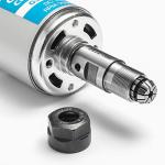 Genmitsu Upgraded Cuts CNC Accessories Kit for 3018 Series CNC Machine, Includes GS-775M 20000RPM Spindle Motor, CNC Dust Shoe and T-Track Mini Hold Down Clamps