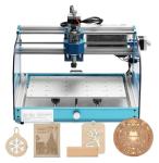 D3LX0Z1 3018-PROVer V2 CNC Milling Machine, Desktop CNC for Beginner with Limit Switches & Emergency-Stop,