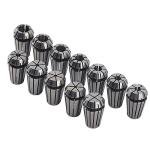 Er 16 Collet Chuck, 12Pcs Chuck Accurate Spring Set Router Collet Kit CNC Engraving Milling Machine Industrial Accessories ER16