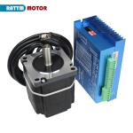 （US）Nema34 4.5N.m closed loop stepper motor cnc kit 6A 82mm +2HSS86 Servo Driver