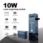 80W Laser Module with Air Assit for Laser Cutter & Laser Engraver Machine,10W...