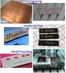 Desktop CNC Router Engraver Drilling/Milling Engraving Machine Automatic Carving Machine CNC Engraver Drilling Ball Screw