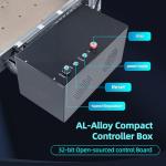 Black Gold CNC Carving Machine, 3-Axis CNC Router with 500W Spindle & Stepper Motors, Desktop CNC Milling Machine for Wood, Acrylic & Aluminum Engraving Cutting, 26'' x 25'' x 17''