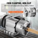 Dividing Head, K11-100mm 3-Jaw Chuck, CNC Router Milling Machine Rotational Axis