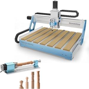 Genmitsu CNC Machine PROVerXL 6050 Plus + Rotary Module Kit with NEMA23 Planetary Geared Stepper Motor