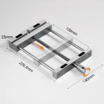 WMCA010 Aluminum Bench Vise Clamp for CNC Router Machine, High Precision CNC ...