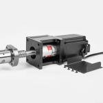 CNC Router Stepper Motor Mounting Bracket with Protective Cover for Nema23 57 Series Industrial Grade Steel Support Frame for Milling Engraving Machine Equipment Accessory(DB110 with cover)