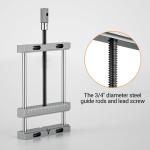 WMCA010 Aluminum Bench Vise Clamp for CNC Router Machine, High Precision CNC ...