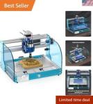 Versatile Genmitsu 3018-PROVer V2 CNC Machine - Ideal for Wood, Acrylic & More