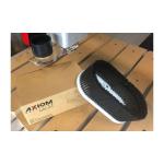 Axiom 2.5In Heavy Duty Polycarbonate Dust Shoe For Cnc Router