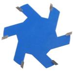 DANAIXZ Professional 12mm Shank Router Bit 6 Teeth T Slot Woodworking Tool High Speed Steel Milling for Wood CNC Cutting Durable Precision Woodworking Accessory