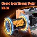 FoxAlien Vasto XL V2 CNC Router Machine (6060), NEMA23 Closed-loop 3-Axis Milling Machine for Wood Aluminum Acrylic Cutting Engraving