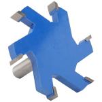 DANAIXZ Professional 12mm Shank Router Bit 6 Teeth T Slot Woodworking Tool High Speed Steel Milling for Wood CNC Cutting Durable Precision Woodworking Accessory