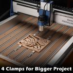 Upgrade CNC Router Vise Clamp for Large Woodworking & Metalworking Project, L...