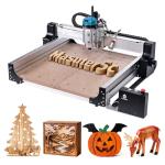 HoLivoCrt 4040 5C Plus CNC Router Machine, 800W Trim Router Spindle 8000-30000RPM, GRBL Control 3-Axis Desktop CNC Engraver for Wood Acrylic Aluminum PCB (Includes 10 accessories)